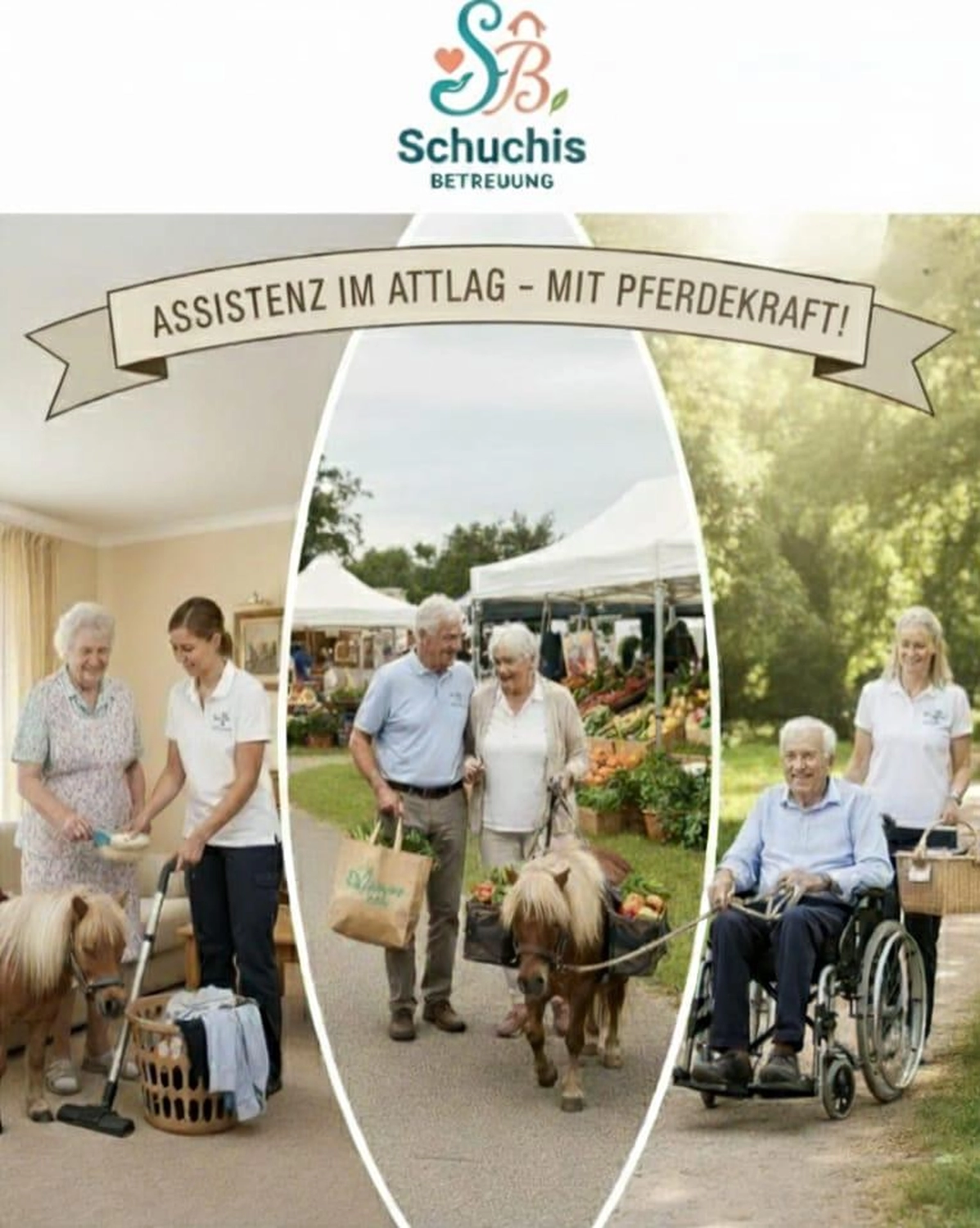 Älterer älterer Demenzpatient (alternder alter Erwachsener) im Pflege- und Hospizheim hält die Hand eines geriatrischen Arztes und genießt eine glückliche medizinische Versorgung durch einen Krankenhauspfleger