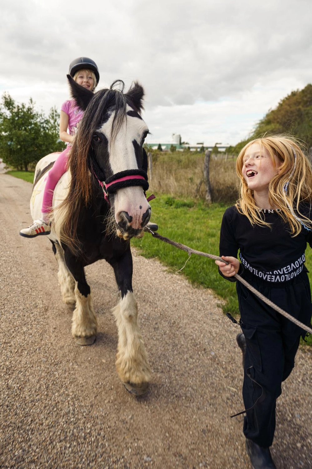 Älterer älterer Demenzpatient (alternder alter Erwachsener) im Pflege- und Hospizheim hält die Hand eines geriatrischen Arztes und genießt eine glückliche medizinische Versorgung durch einen Krankenhauspfleger